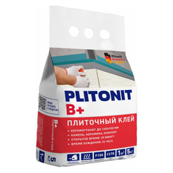 Клей для плитки Plitonit B+ С2ТЕ 5 кг