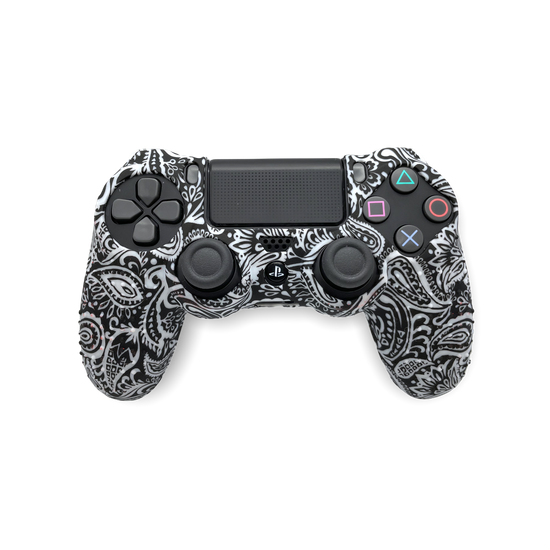 Силиконовый чехол для DualShock 4 PS4 узоры