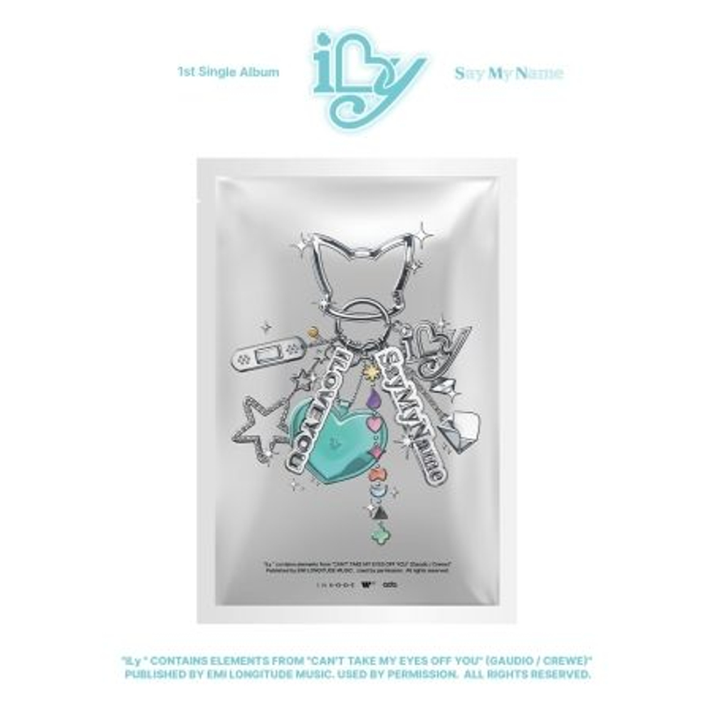 Альбом SAY MY NAME - ILY 1st Single Album KEY RING Version