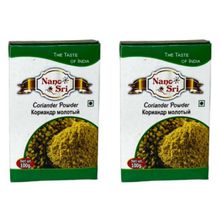 Кориандр молотый Nano Sri Coriander Powder 100 г, 2 шт