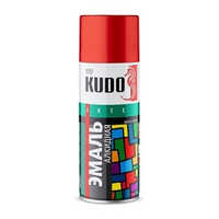 Аэрозольная алкидная краска Kudo KU-1006, 520 мл, RAL 6024, светло-зеленая, 22051