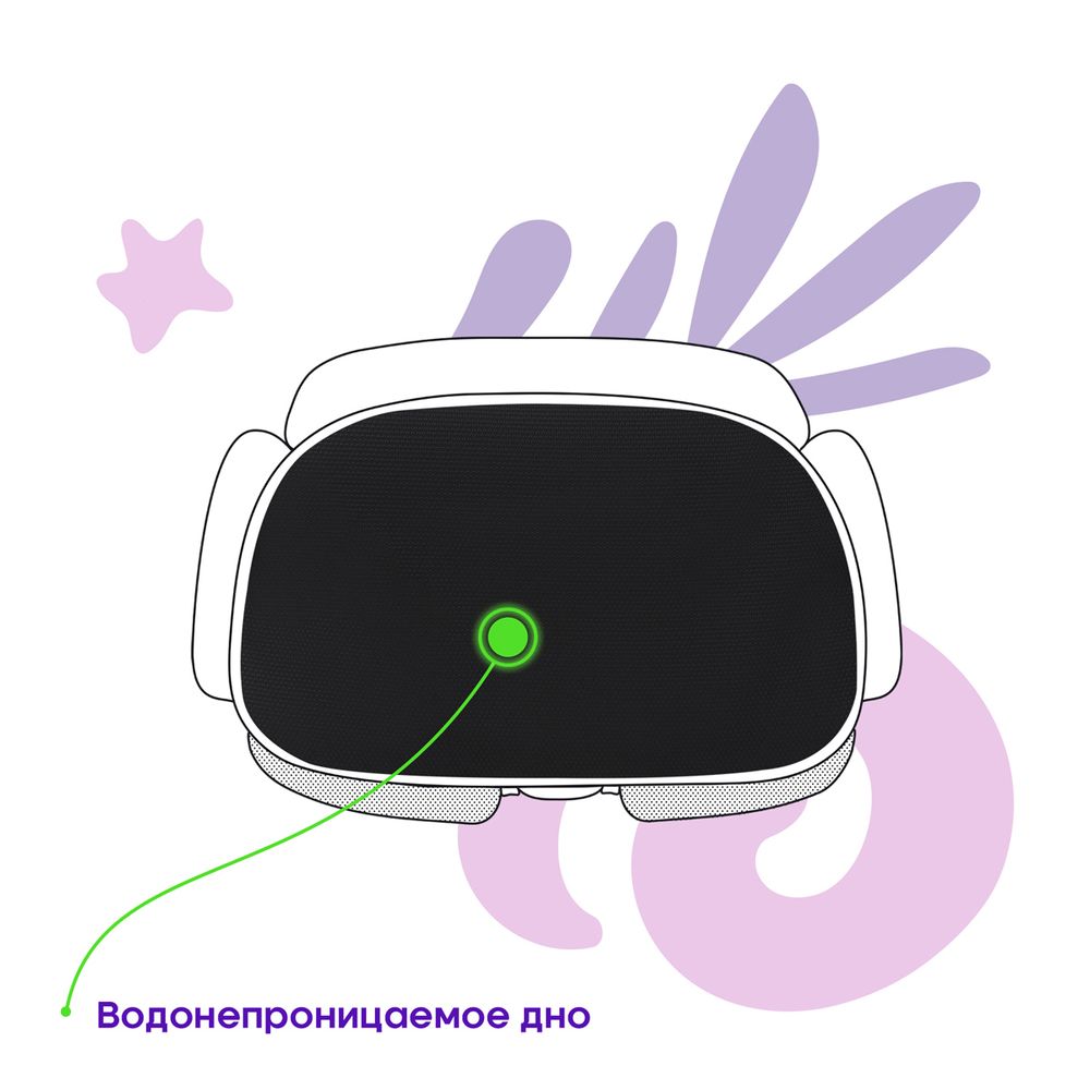 Рюкзак Berlingo Modern "Holographic" 38*30*18см, 3 отделения, 2 кармана, эргономичная спинка