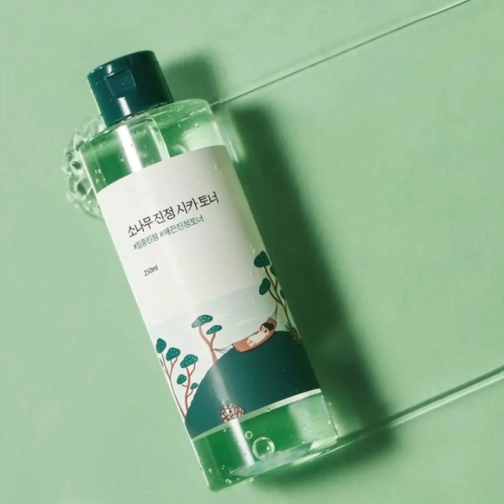 ROUND LAB Тонер с экстрактами сосны и центеллы для проблемной кожи Pine Calming Cica Toner (250 мл)