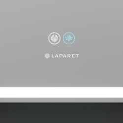 Зеркало LAPARET Atlas 80*60 влагостойкое, подсветка, димер и антизапотевание (подогрев)