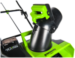 Снегоуборщик GREENWORKS GD40SB 40В,51см,б/щ,1хАКБ 4Ач и ЗУ (2600607)