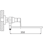 Смеситель для ванны Oute T45 T4523K