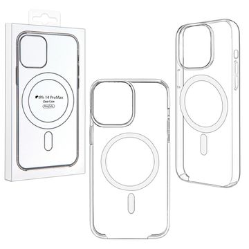 Купить Чехол Magsafe iPhone 14 Pro Max Clear (BOX)