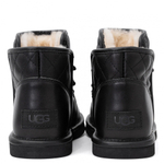 UGG Lodge Mini Leather Black