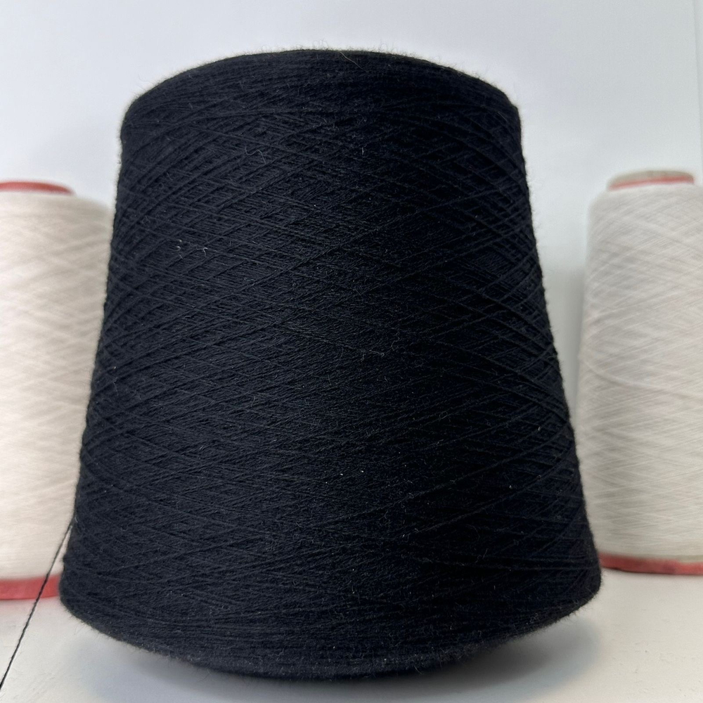 PCKA000 - CARIAGGI; 100% кашемир; 1400м/100гр, (2/28); col. 201277, цвет: чёрный