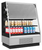 Горка холодильная Carboma F 16-08 VM 1,0-2 версия 2.0 9006-9005