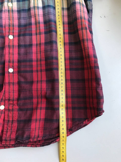 Рубашка Gap в клетку, маркировка М, визуально на 46/48 размер