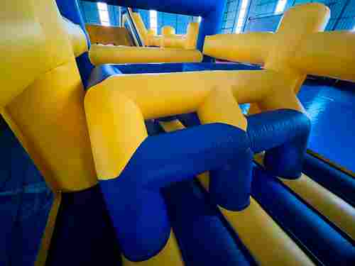 Надувная полоса препятствий “Веселые старты” 20*3,5*4,5 м