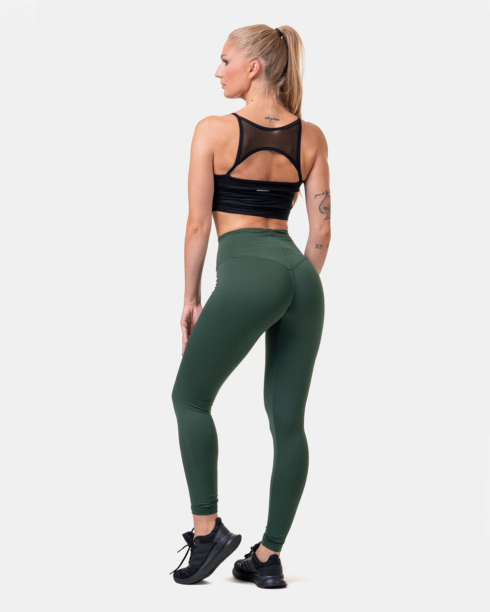 Лосины Nebbia Classic HERO High Waist Leggings 570 dark green