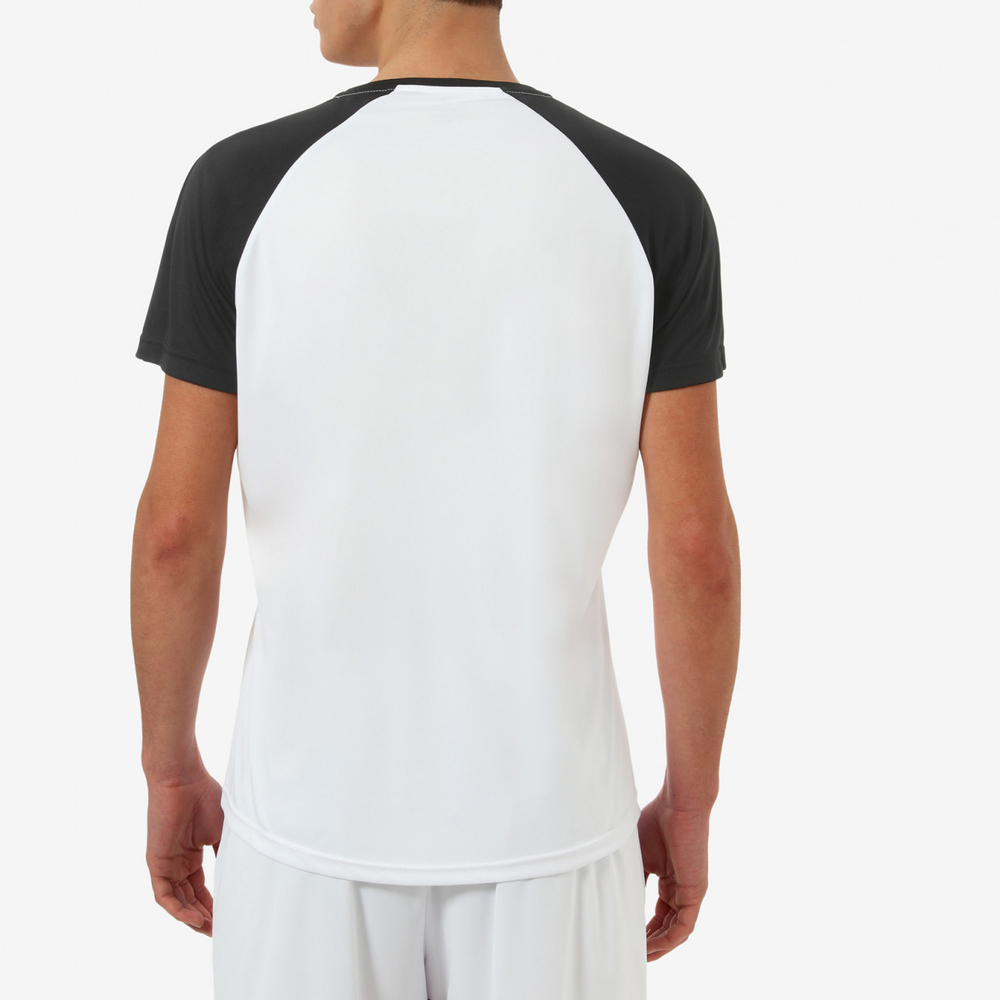 Мужская теннисная футболка Australian Ace T-Shirt with Print - белый