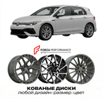 КОВАНЫЕ ДИСКИ для Volkswagen Golf R 2009-2025 Фольксваген