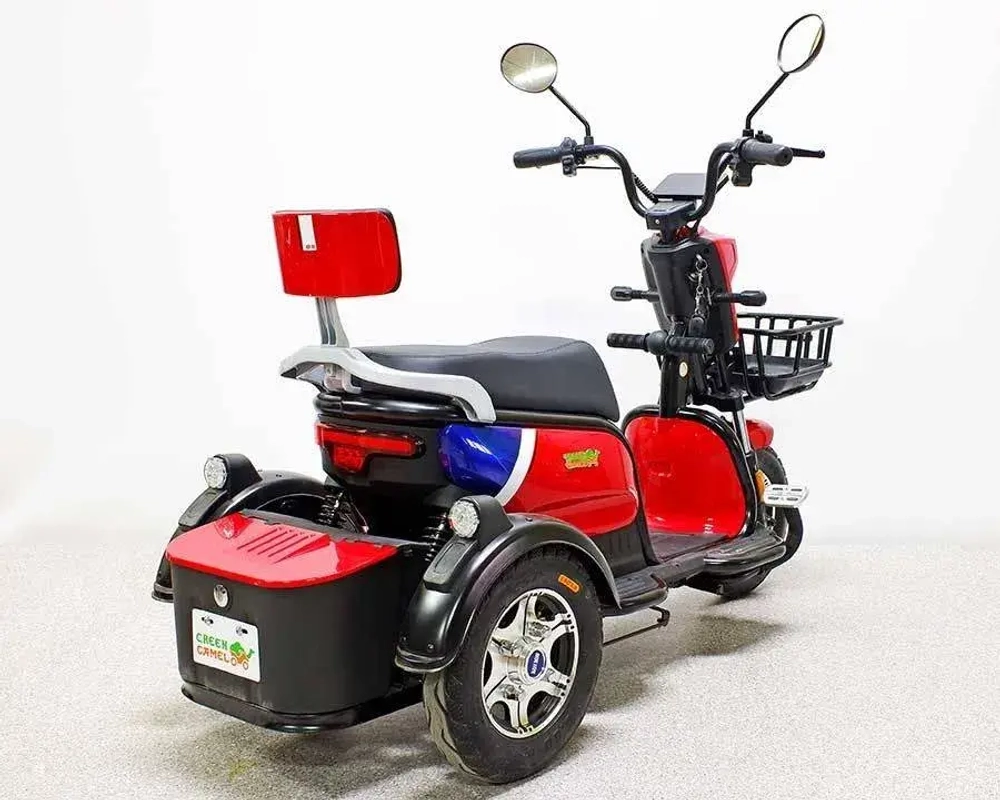 Электротрицикл Green Camel Фродо Q2 (60V 500W) дифф