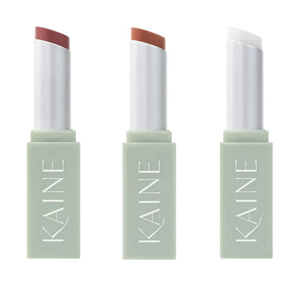KAINE Увлажняющий бальзам-блеск для губ с церамидами-Glow Melting Lip Balm Warm Apricot 3,4г