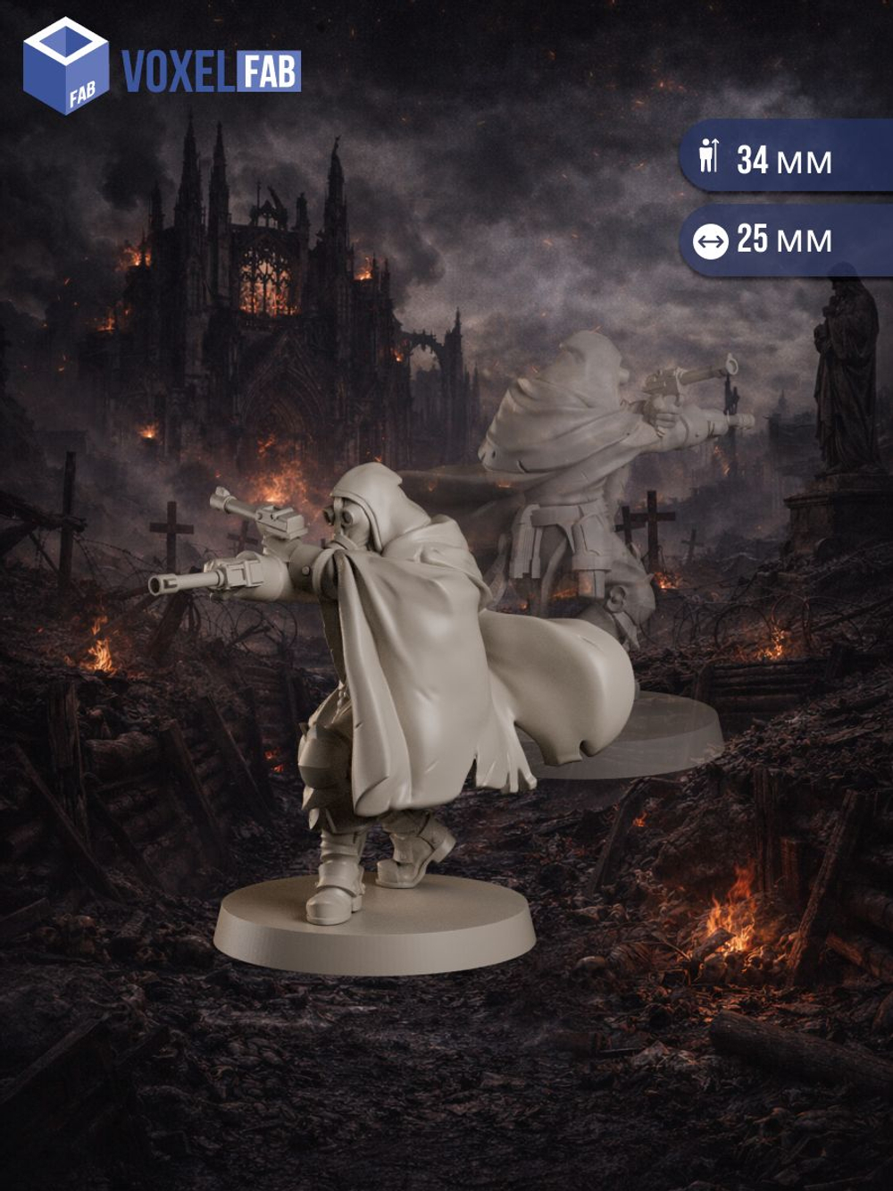 Святой Бастион Новая Антиохия миниатюры для настольных игр РНИ, Trench Crusade