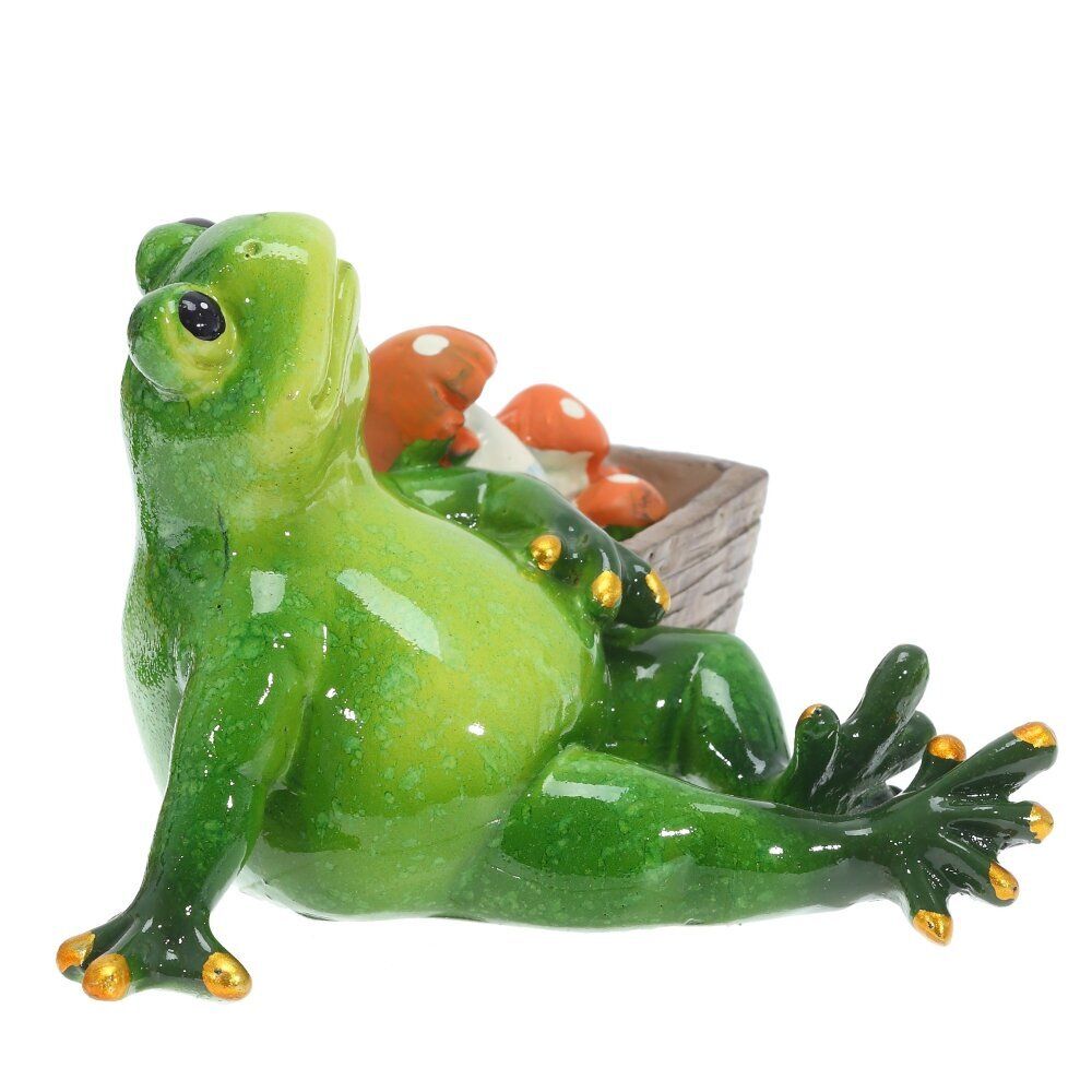 GAEM Фигурка декоративная "Лягушка", L10 W9 H7 см