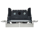 Выключатель 2-кл. СП BRITE ВС10-2-1-БрБ 10А с индик. механизм бел. IEK BR-V20-1-10-K01