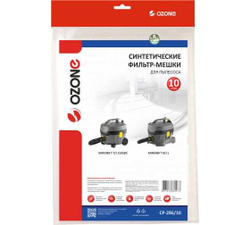 CP-286/10 Фильтр-мешки Ozone синтетические для пылесоса, 10 шт,