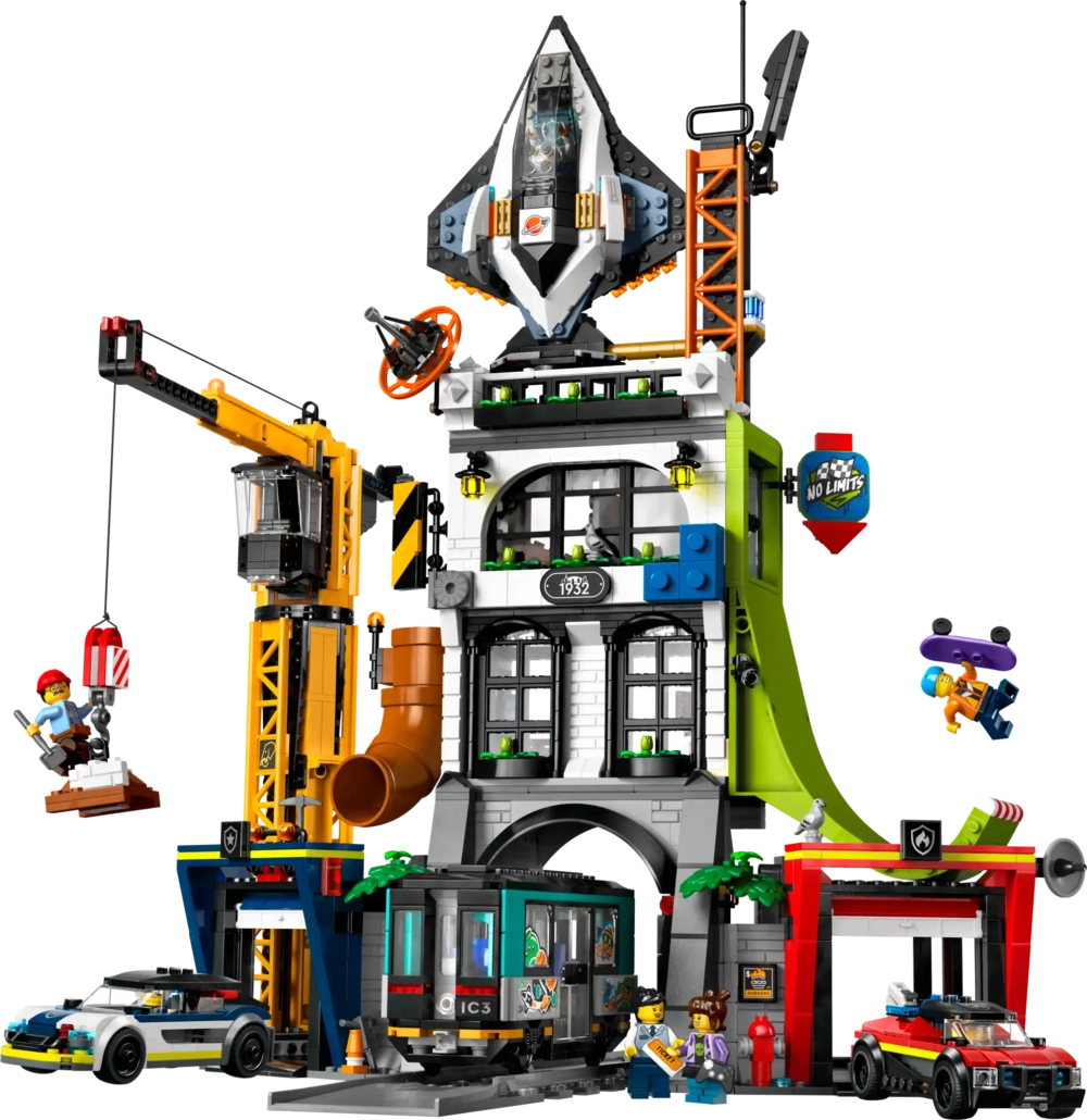 Конструктор LEGO City 60473 Городская башня