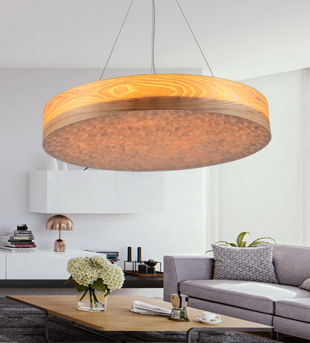 Pendant design lamp Spiro by LZF D80 (White)