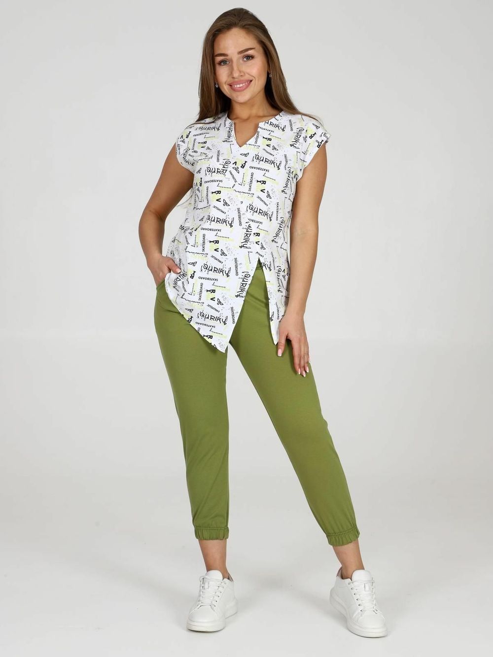 Эскимо - костюм оливковый Iv-capriz (Акция)