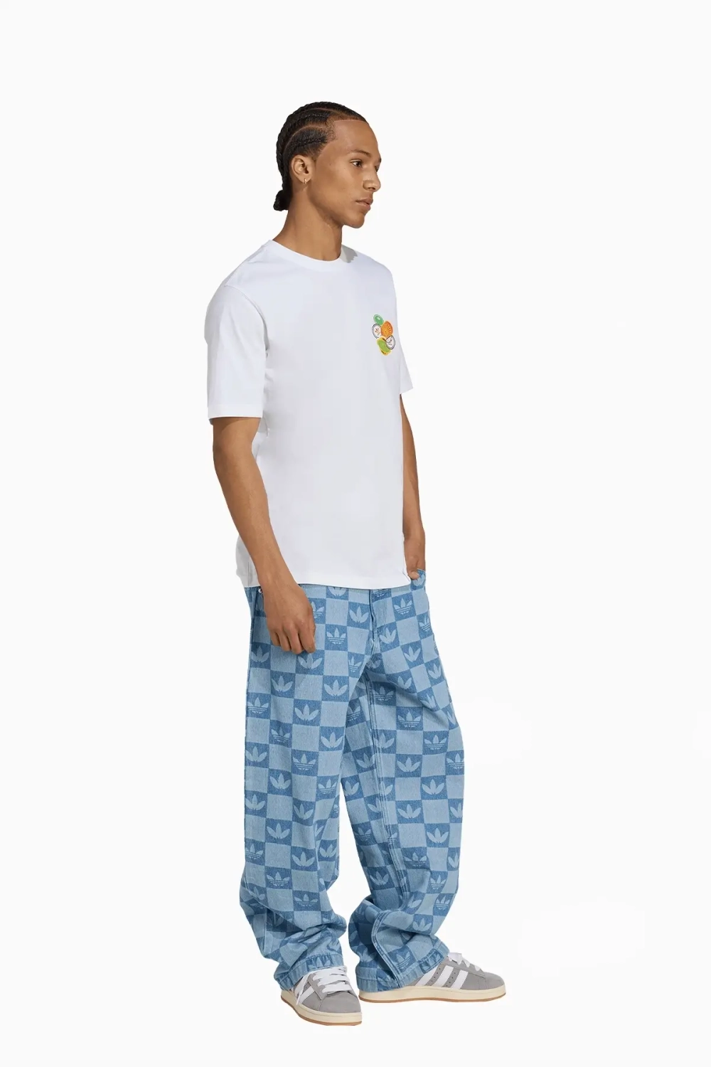 Футболка adidas Trefoil Series Loose - белый