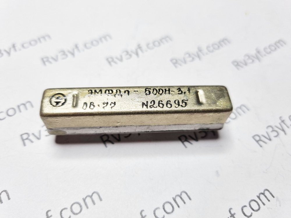 500 кГц ЭМФДП-500Н-3.1 полоса 3.1 кГц, нижний (демонтаж)
