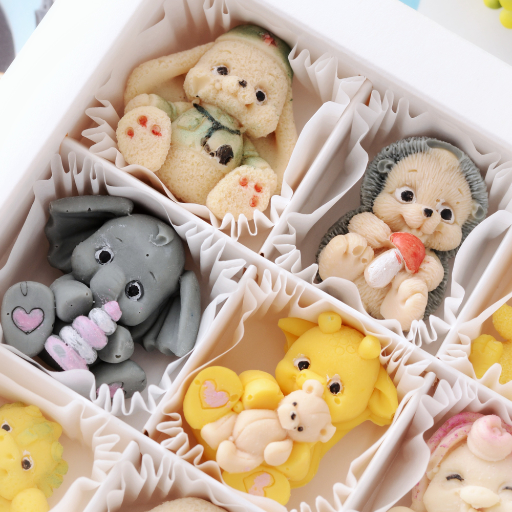 Набор шоколадных фигурок "Детский" #2 / Шоколадные звери