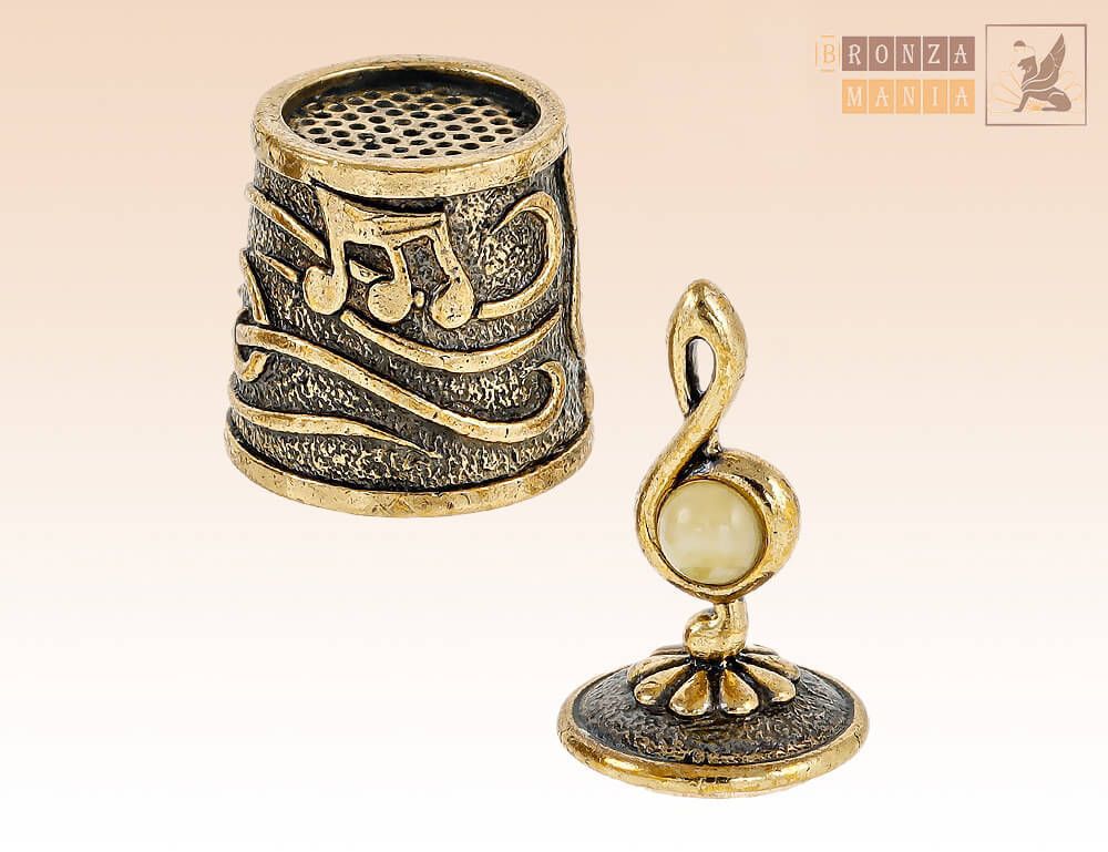 наперсток Музыкальный - Нота с магнитом