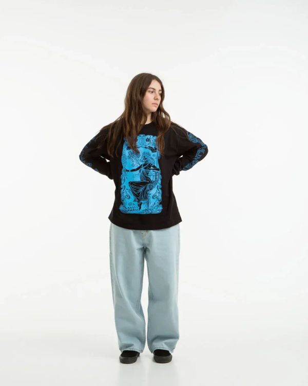 Лонгслив Damsel черный - фото 2