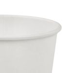 Стакан одноразовый бумажный 250/273 мл, D 80 мм, белый, КОМПЛЕКТ 1000 шт., холодное/горячее, WELDAY (ВЭЛДЭЙ), 702689