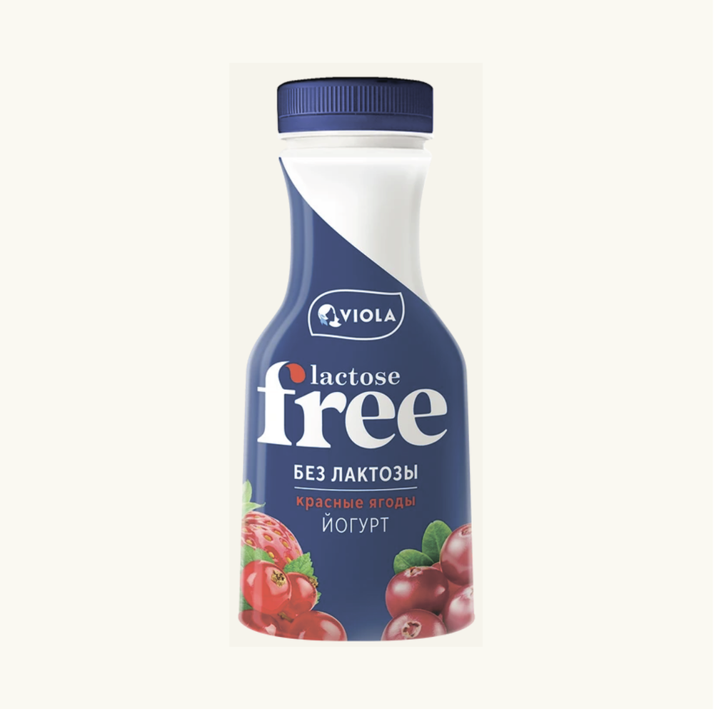 Йогурт питьевой БЕЗЛАКТОЗНЫЙ VIOLA FREE