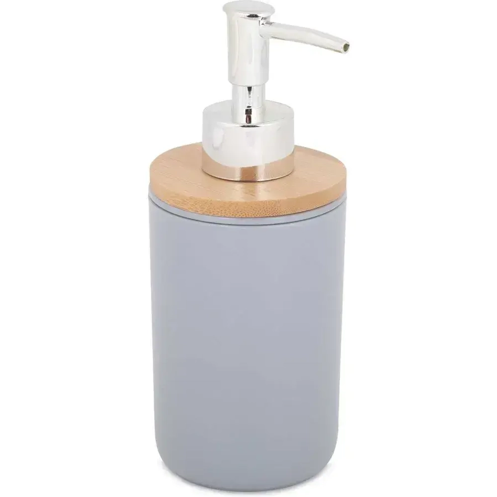 Дозатор для жидкого мыла Бамбук (серый) (комплект 20 шт)