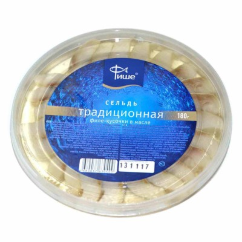 Сельдь в масле Фише Традиционная 180 гр
