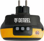 Портативный керамический тепловентилятор Denzel dtfc-700, 3 режима, вентилятор, нагрев 700 вт 96407