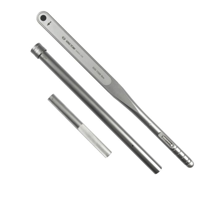 KING TONY (3485G-1DB) Динамометрический ключ серии "ALUMINIUM", 1", 600-1500 Нм, футляр