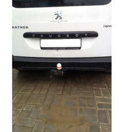 Фаркоп Peugeot Partner L1 2008-2018, 2018-, Citroen Berlingo L1 2008-2018, 2018-, Toyota Proace City L1 2019-, Opel Combo L1 2018-, Peugeot Rifter L1 2019-, условно-съемный,(без электрики) Трейлер.9510