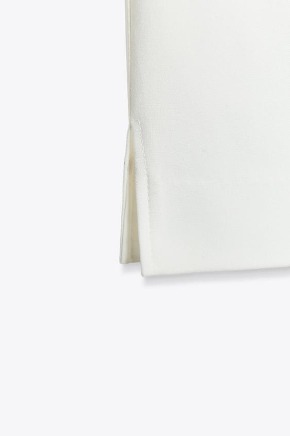 ZARA БРЮКИ С РАЗРЕЗАМИ СНИЗУ, ЭКРЮ