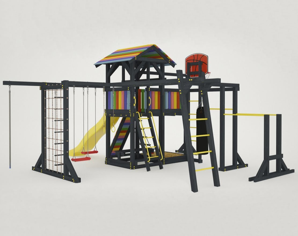 Детская игровая площадка 2 (Black)