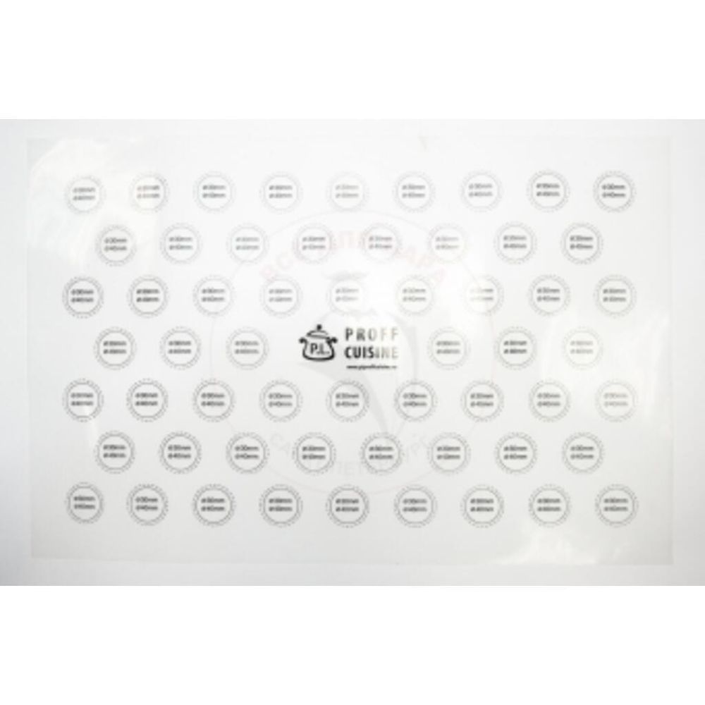 Коврик для выпечки силиконовый 60*40 см (до 230°C) P.L. Proff Cuisine