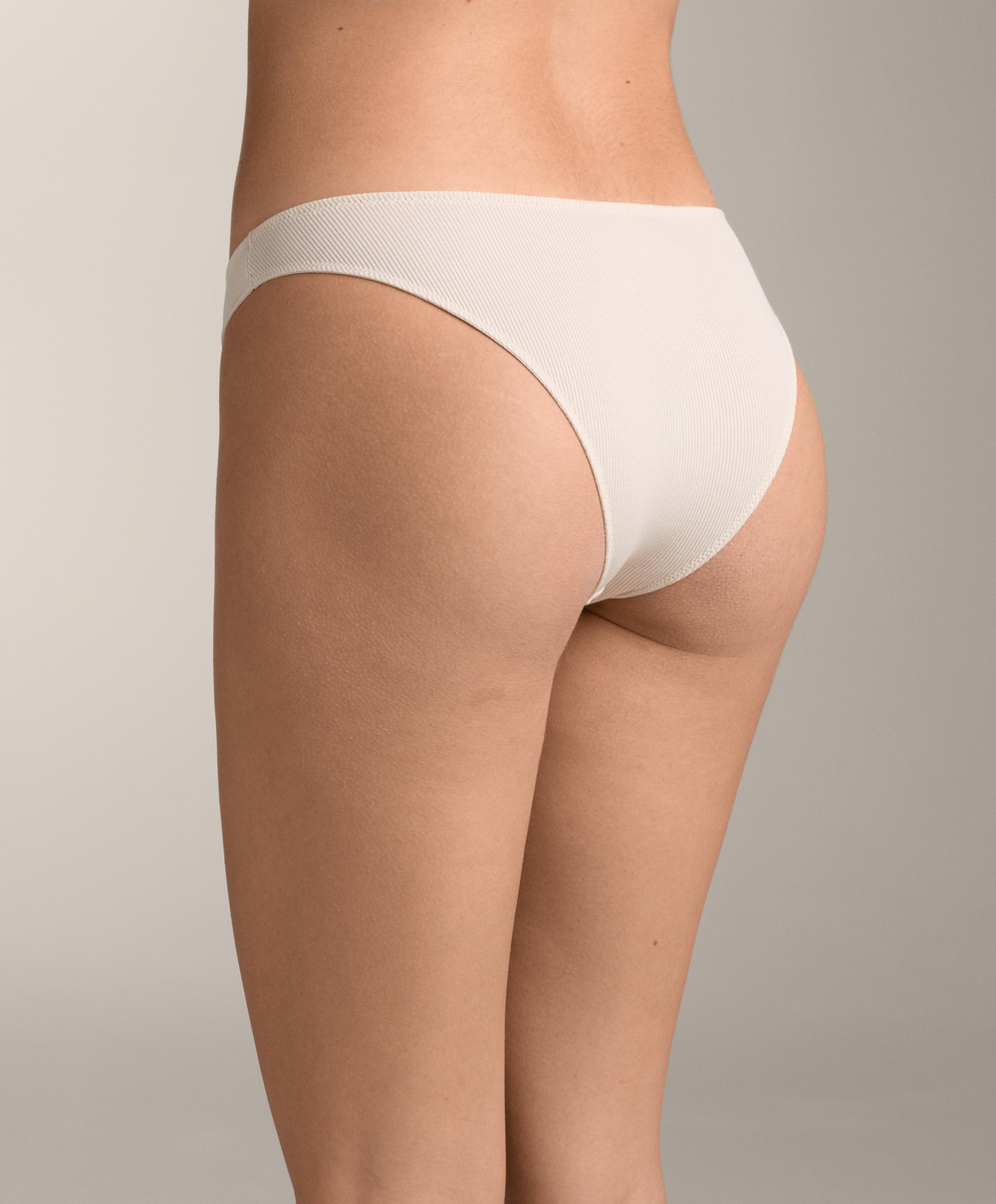 OYSHO Набор из пяти трусиков-бразильских с U-образным кроем из хлопка, бирюзово-зеленый