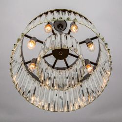 Citilux Мартин CL332081 Люстра хрустальная подвесная Прозрачная