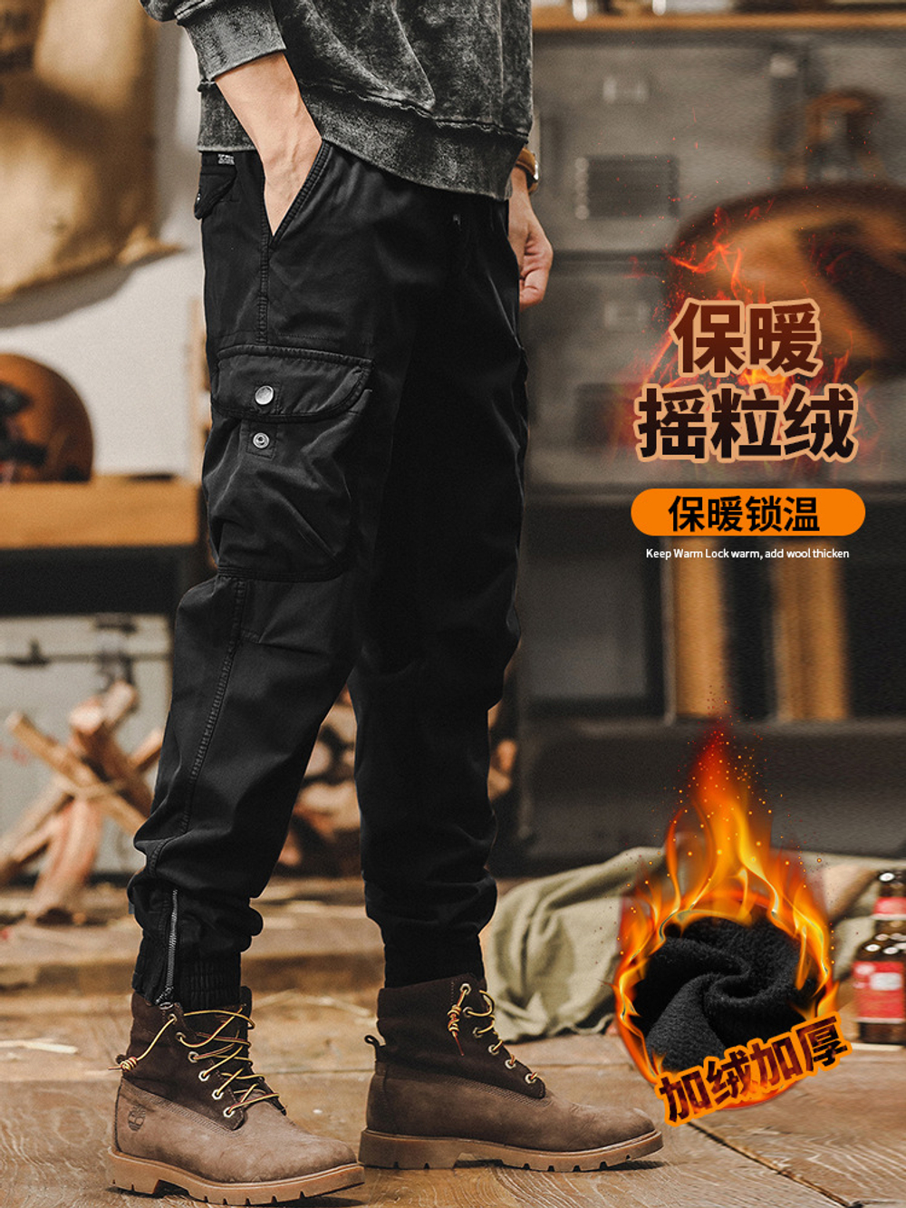 Мужские рабочие брюки в американском ретро-стиле,коллекция 2026 года, новые свободные повседневные брюки, функциональные тактические джоггеры для активного отдыха.