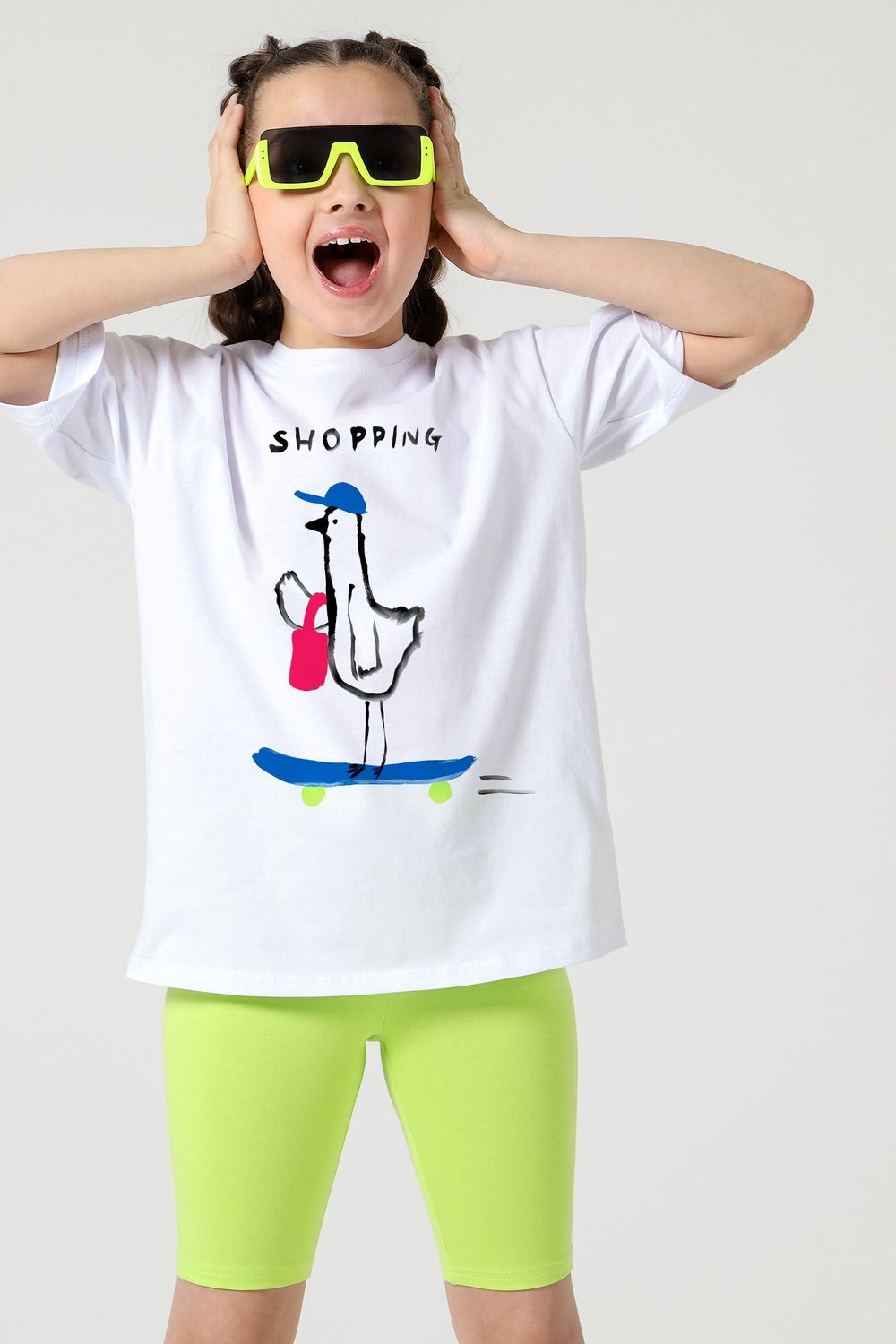 Костюм для девочки Неон-2 Виотекс САЛАТОВЫЙ