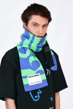 Купить Шарф ЯСЕНПЕНЬ Фиолетово-Зелёный Шарф ЯСЕНПЕНЬ Фиолетово-Зелёный