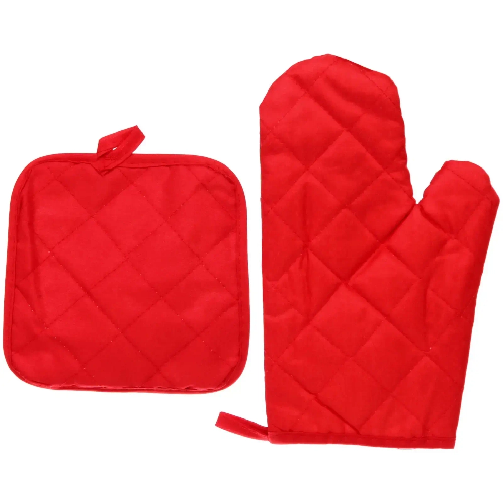 Прихватка в наборе с прихваткой-варежкой «Miracle», гномы, 25,5*17 см, 17*17 см