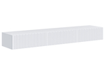 Тумба под телевизор подвесная Белый Глянец 161,9х19,8х34,6 см